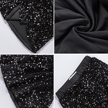Amazon.com: QLIyang Girls Black Sequin Pants Sparkly Bell